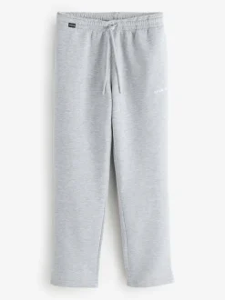 Gym King Grey Fundamental Linear Straight Leg Joggers