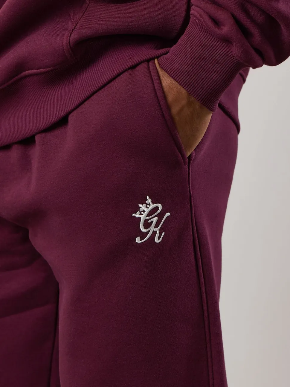 Gym King Red Fundamental Joggers