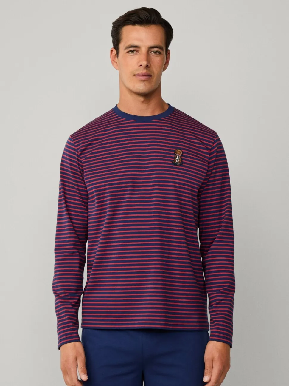 Hackett Blue Stripe Pyjamas Set
