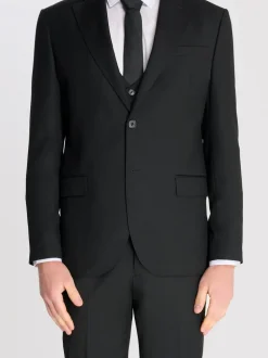Harry Brown Black Raffi Slim Fit Suit Jacket