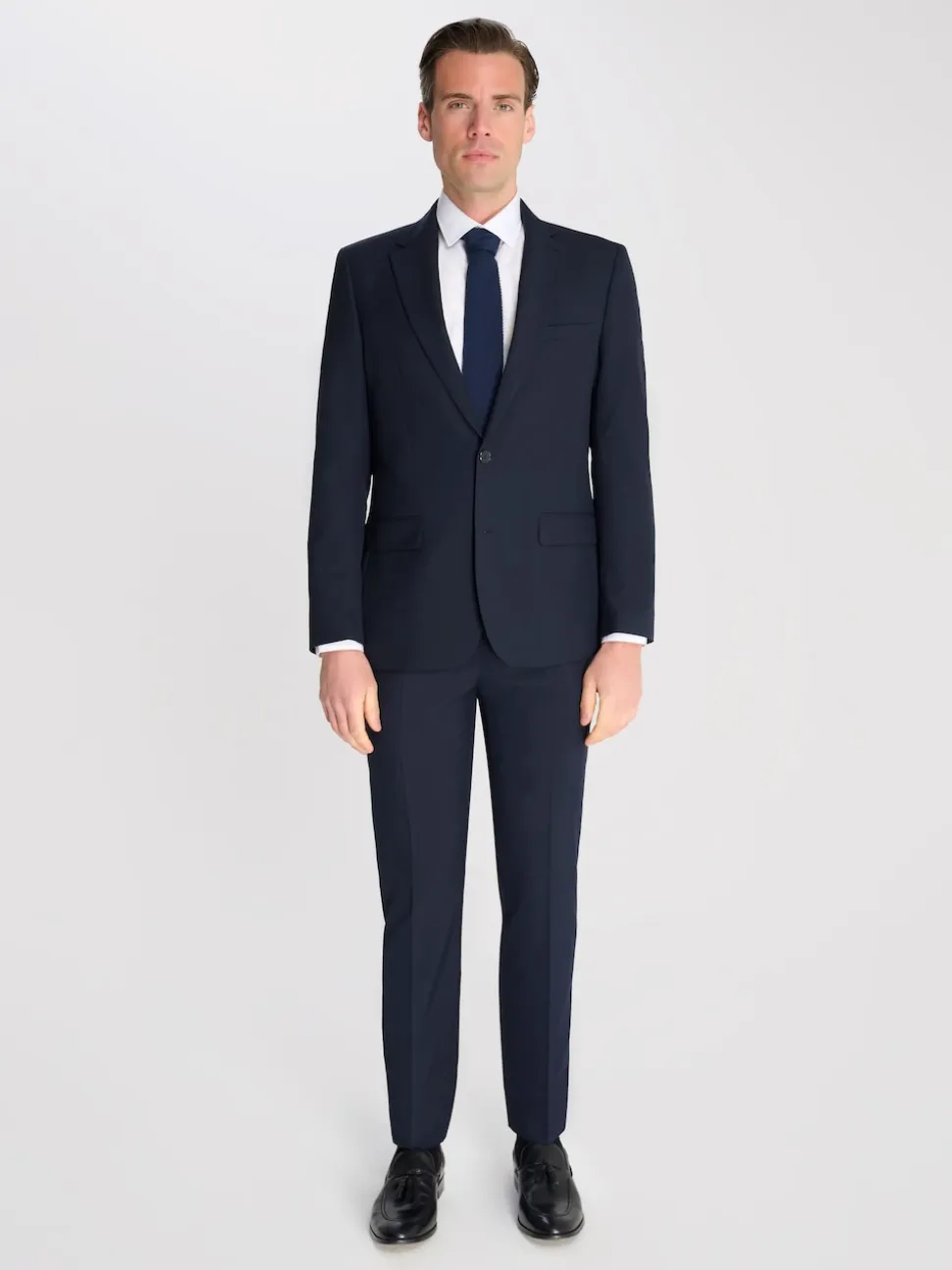 Harry Brown Blue Alex Slim Fit Suit Jacket
