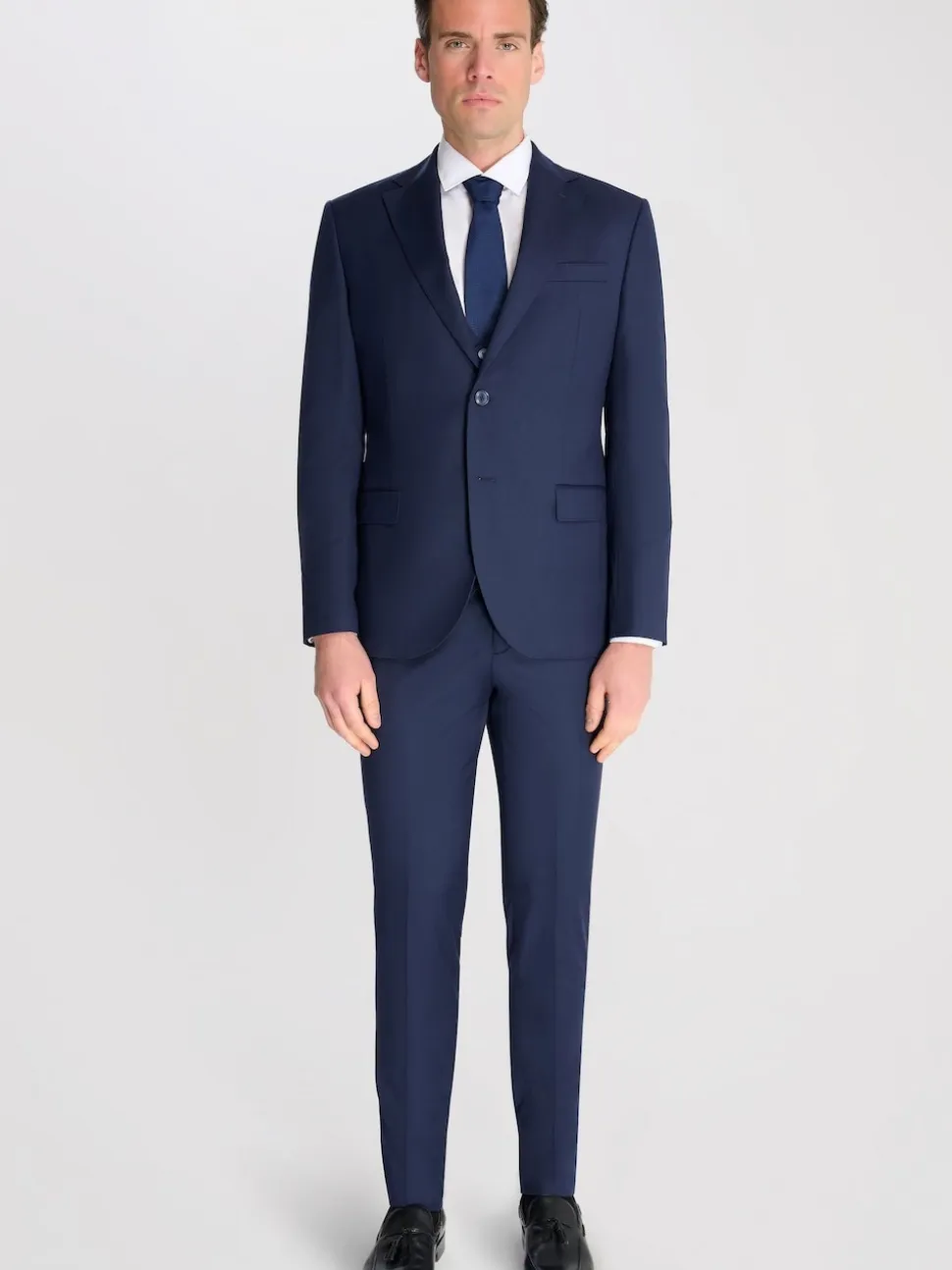 Harry Brown Blue Raffi Slim Fit Suit Jacket