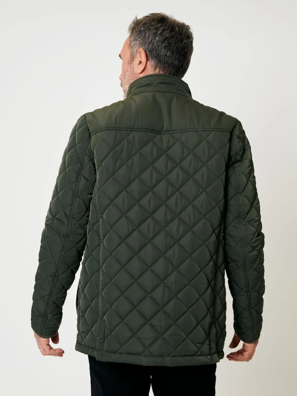 Heritage Diamond Quilted Funnel Neck Jacket