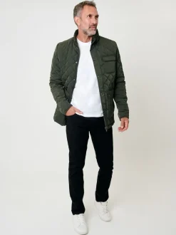 Heritage Diamond Quilted Funnel Neck Jacket