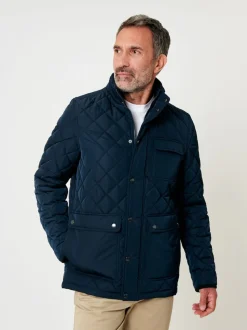 Heritage Diamond Quilted Funnel Neck Jacket