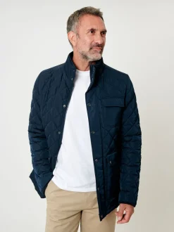 Heritage Diamond Quilted Funnel Neck Jacket