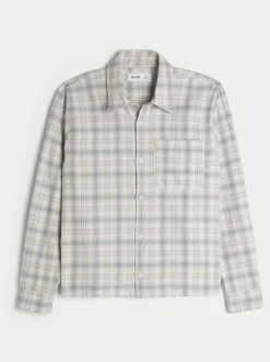Hollister Flannel Check Button Through Shirt