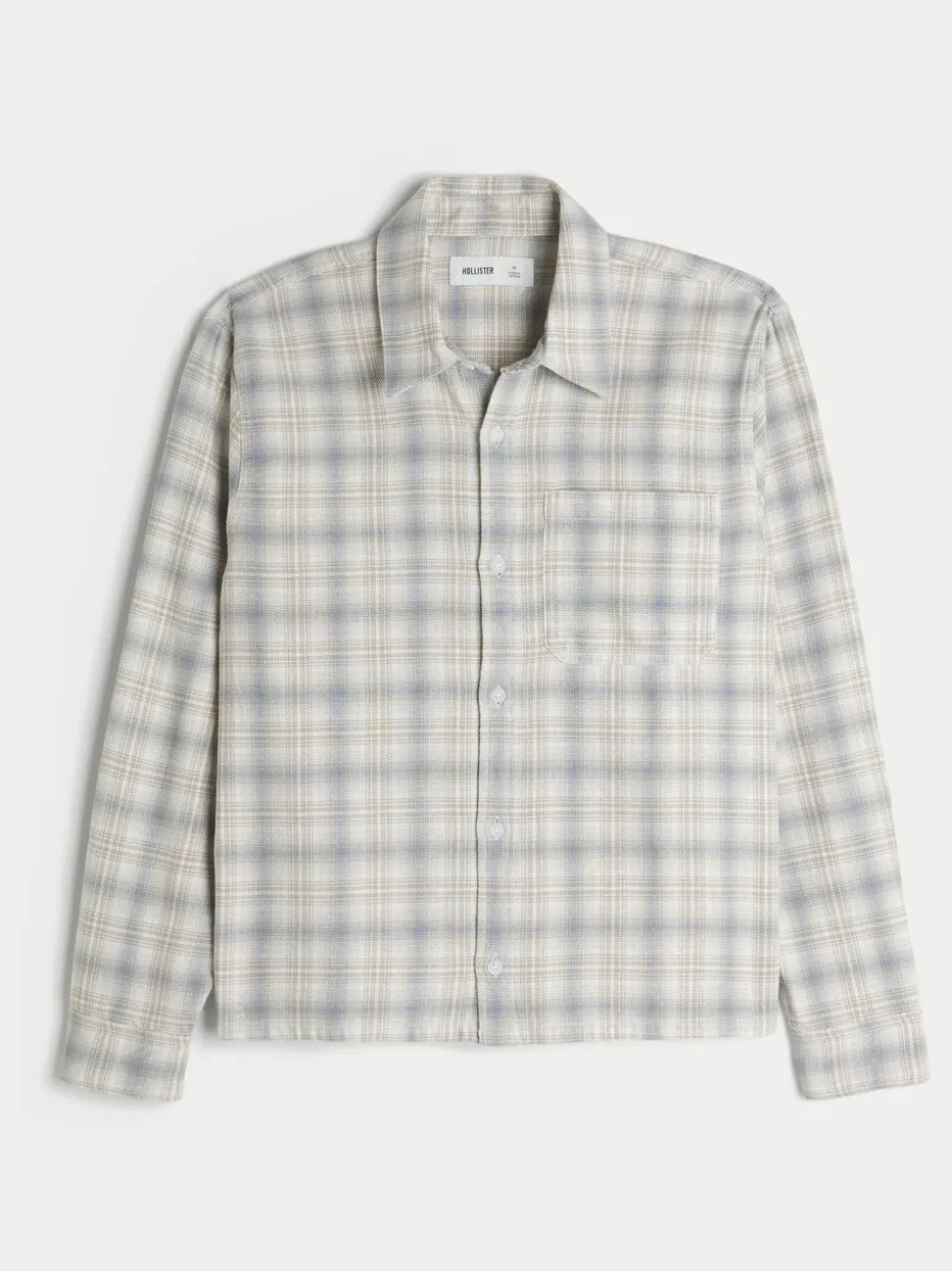 Hollister Flannel Check Button Through Shirt
