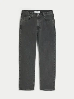 Hollister Loose Blue Light Wash 5 Pocket Jeans