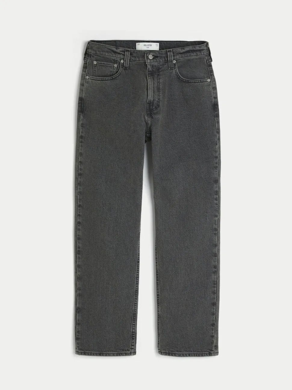 Hollister Loose Blue Light Wash 5 Pocket Jeans