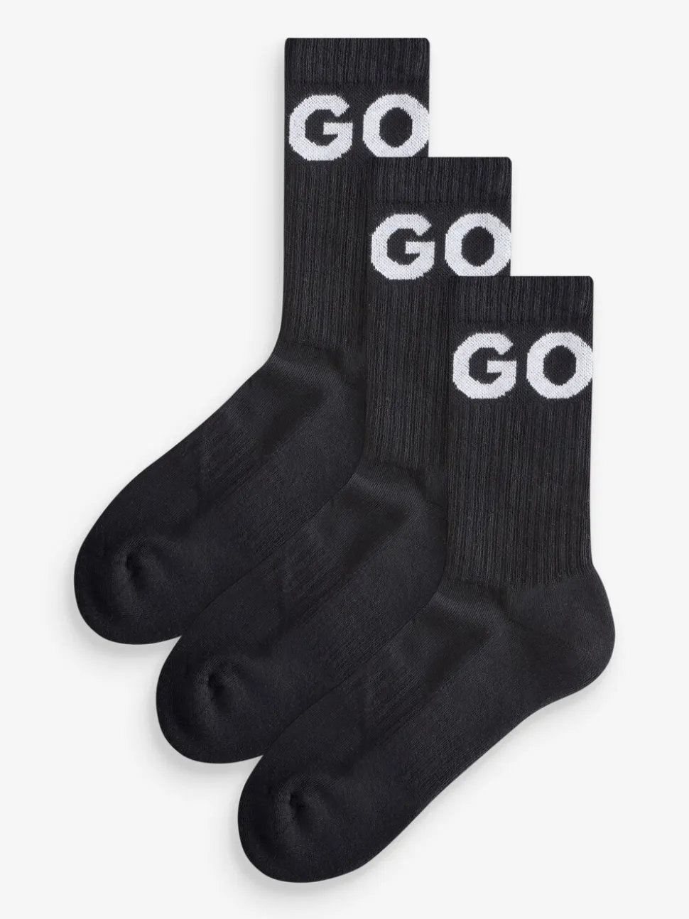 HUGO Black Hugo Sport Socks 3 Pack