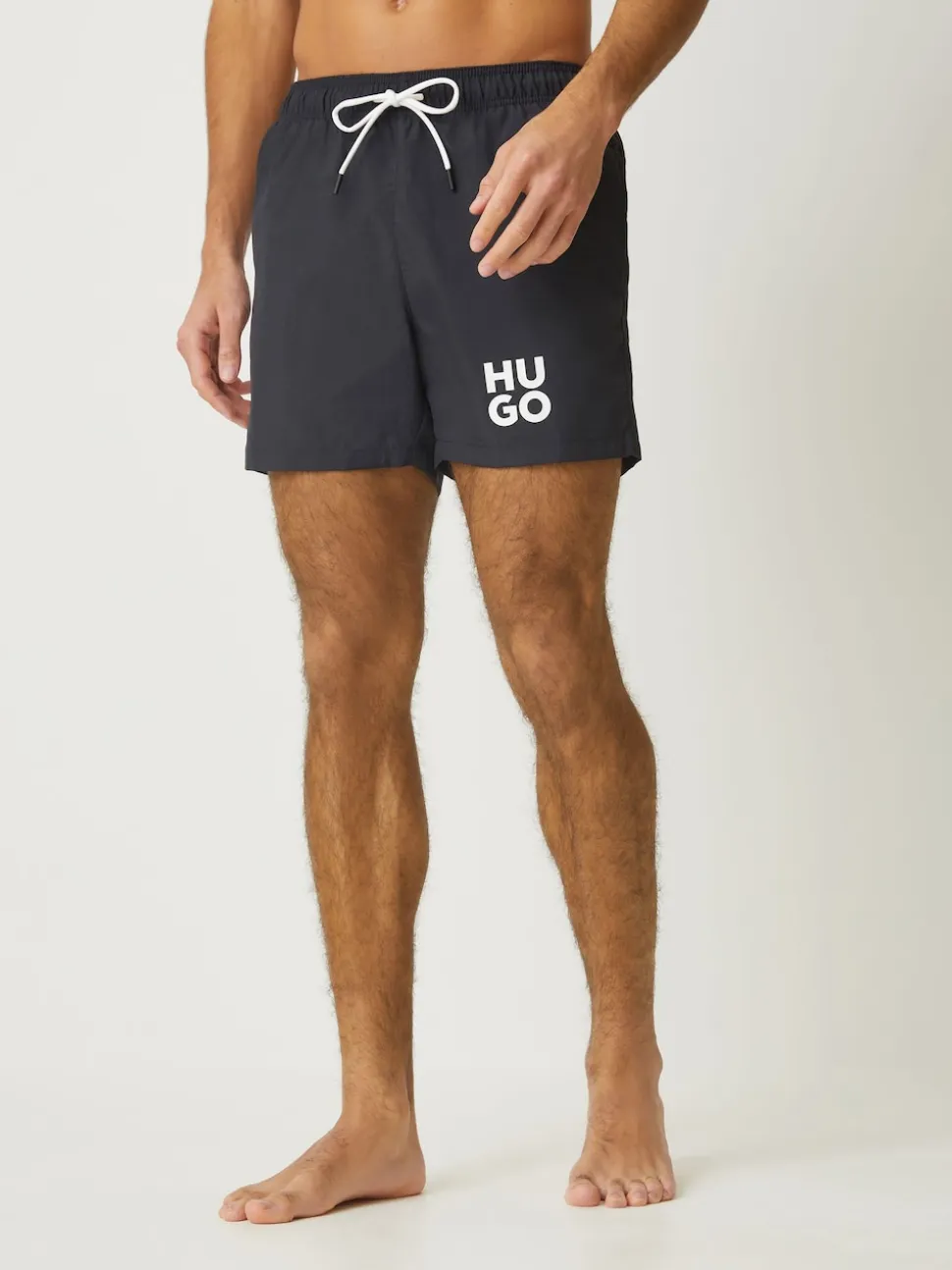 HUGO Black Paolo Swim Shorts