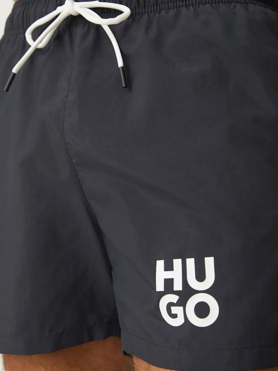 HUGO Black Paolo Swim Shorts