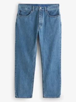 HUGO Light Blue Denim Jonah Straight Fit Denim Jeans