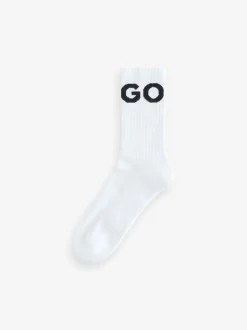 HUGO White Hugo Sport Socks 3 Pack