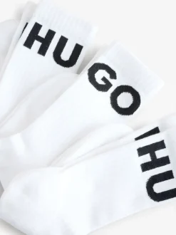 HUGO White Hugo Sport Socks 3 Pack
