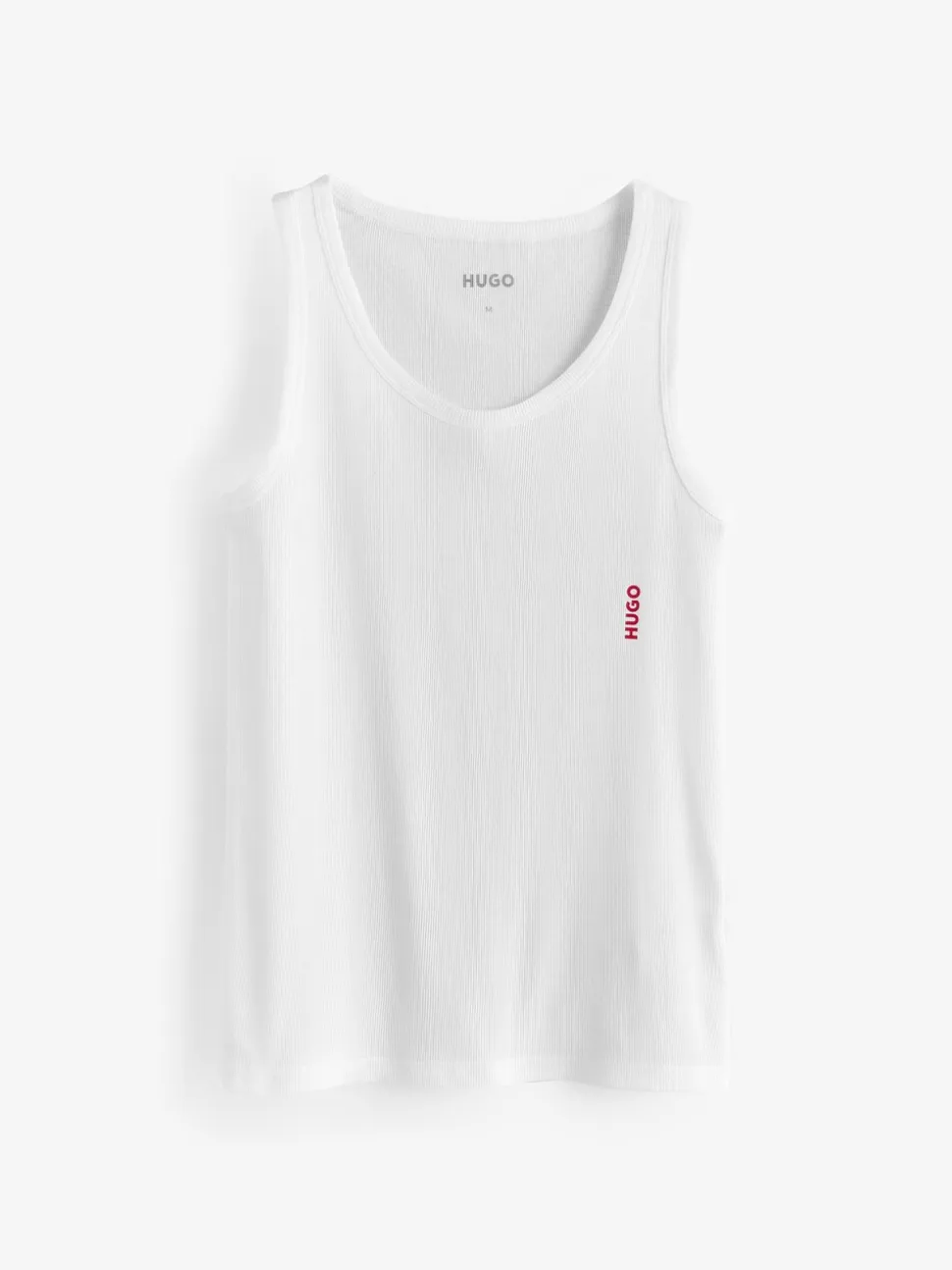 HUGO White Vests 3 Pack