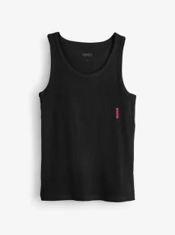 HUGO White Vests 3 Pack