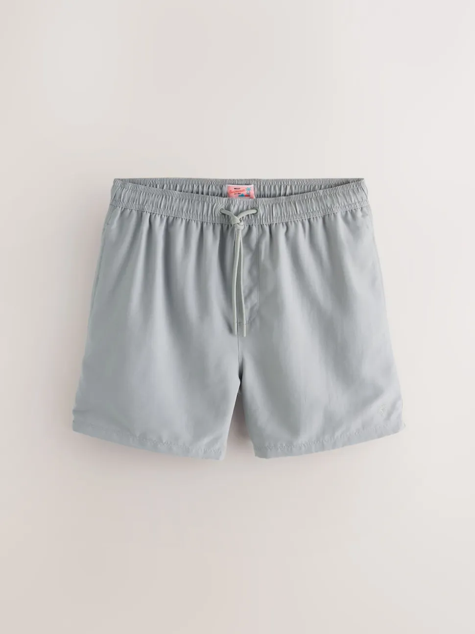 Ice Grey Palm Logo Essential Swim Shorts