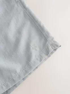 Ice Grey Palm Logo Essential Swim Shorts