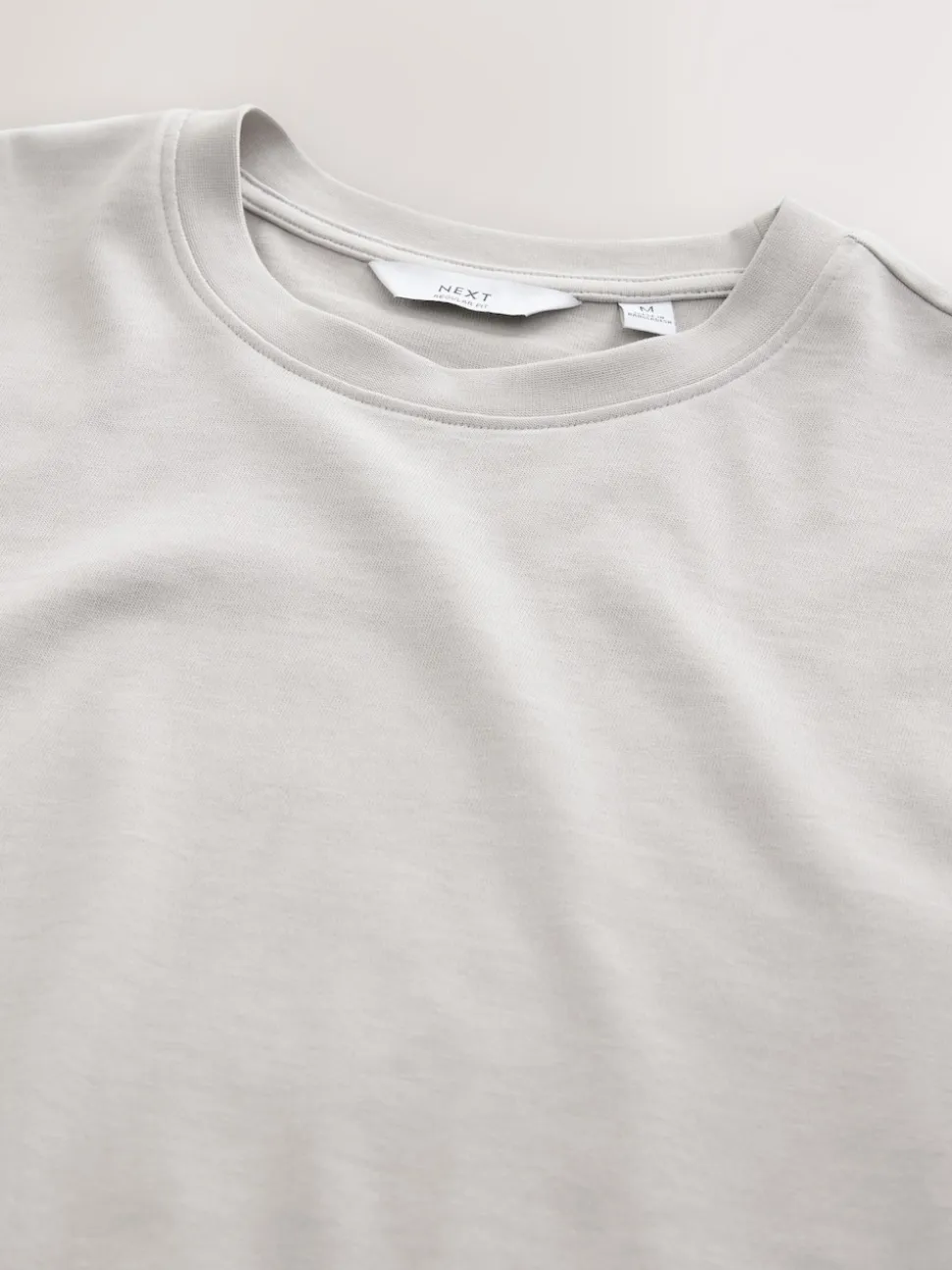 Ice Grey Regular Fit Heavyweight T-Shirt