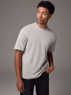 Ice Grey Relaxed Fit Heavyweight T-Shirt