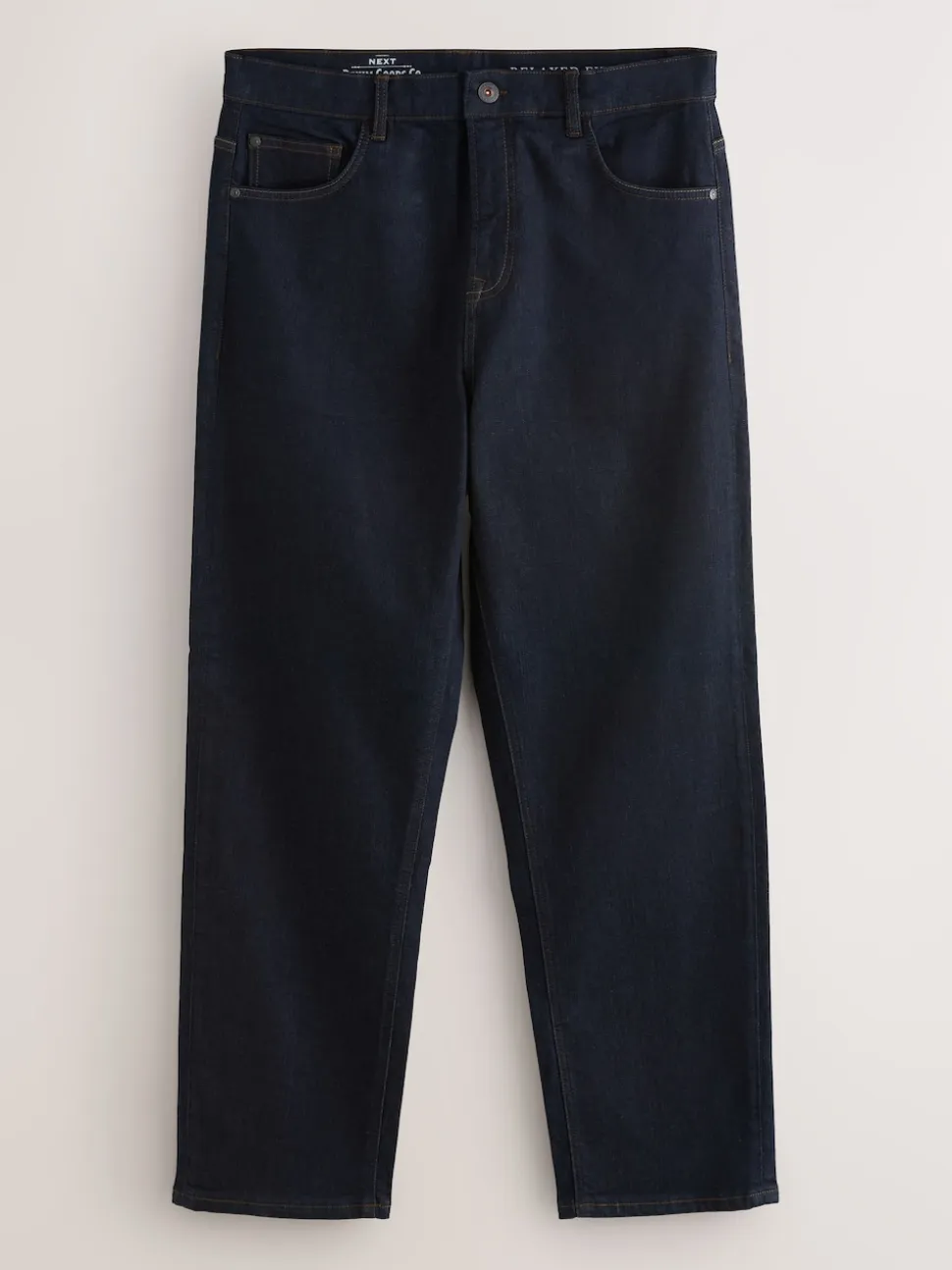 Indigo Rinse Classic Stretch Relaxed Fit Jeans