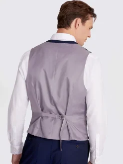 Ink Blue Stretch Waistcoat