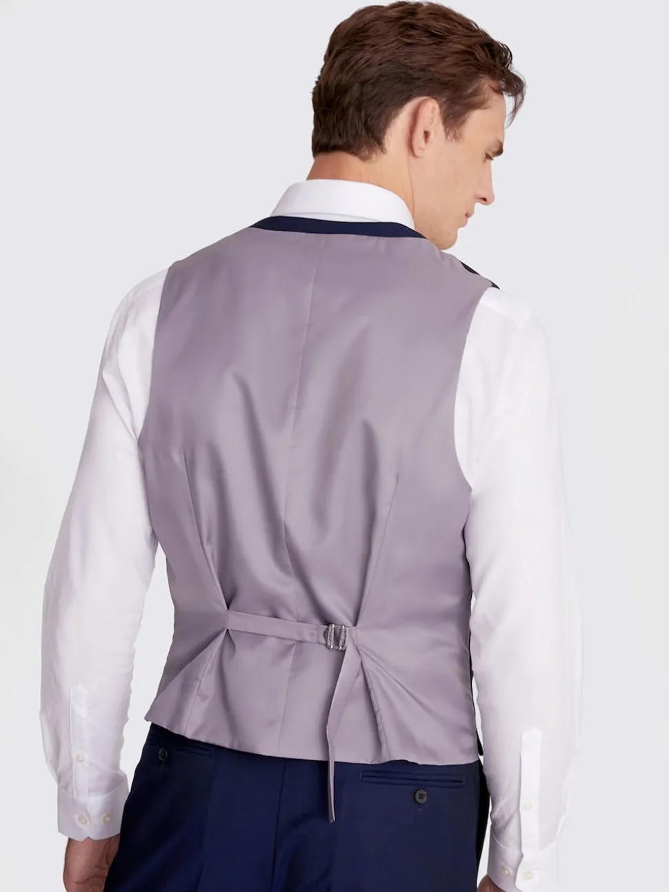 Ink Blue Stretch Waistcoat