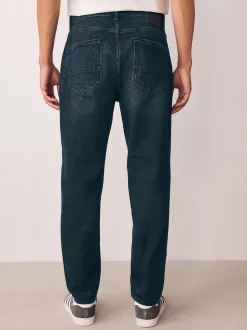 Ink Regular Tapered Fit Authentic Stretch Denim Jeans