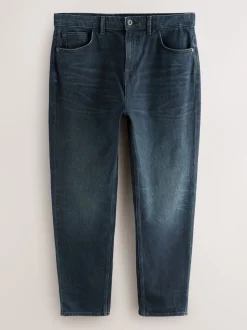 Ink Regular Tapered Fit Authentic Stretch Denim Jeans