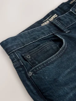 Ink Regular Tapered Fit Authentic Stretch Denim Jeans