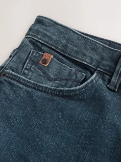 Ink Straight Fit Premium Crosshatch Denim Jeans