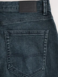 Ink Straight Fit Premium Crosshatch Denim Jeans
