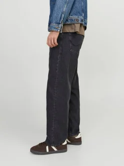JACK & JONES Black Alex Baggy Fit Jeans