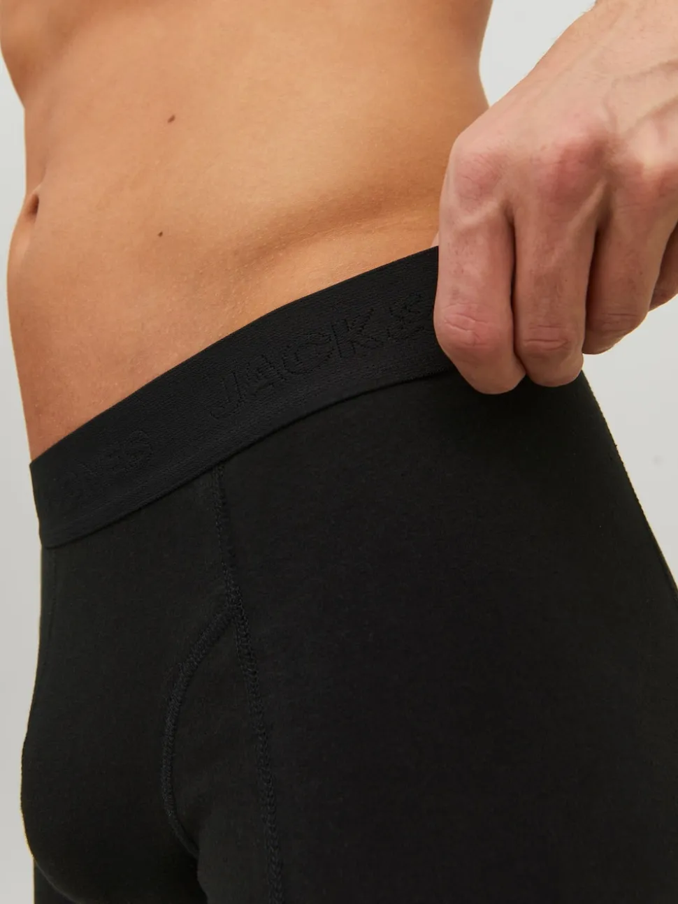 JACK & JONES Black Boxer Shorts 5 Pack