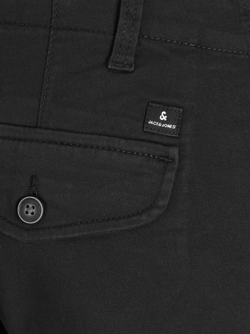 JACK & JONES Black Cargo Trouser