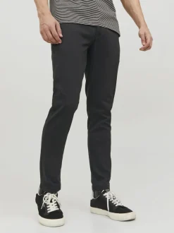 JACK & JONES Black Chino Trousers 2 Pack