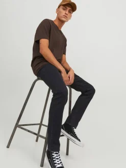 JACK & JONES Black Glenn Slim Fit Jeans