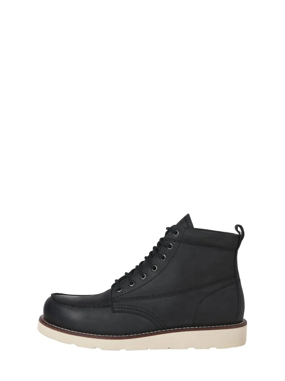 JACK & JONES Black Leather Boots