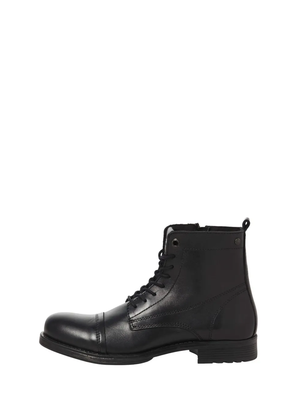 JACK & JONES Black Leather Boots