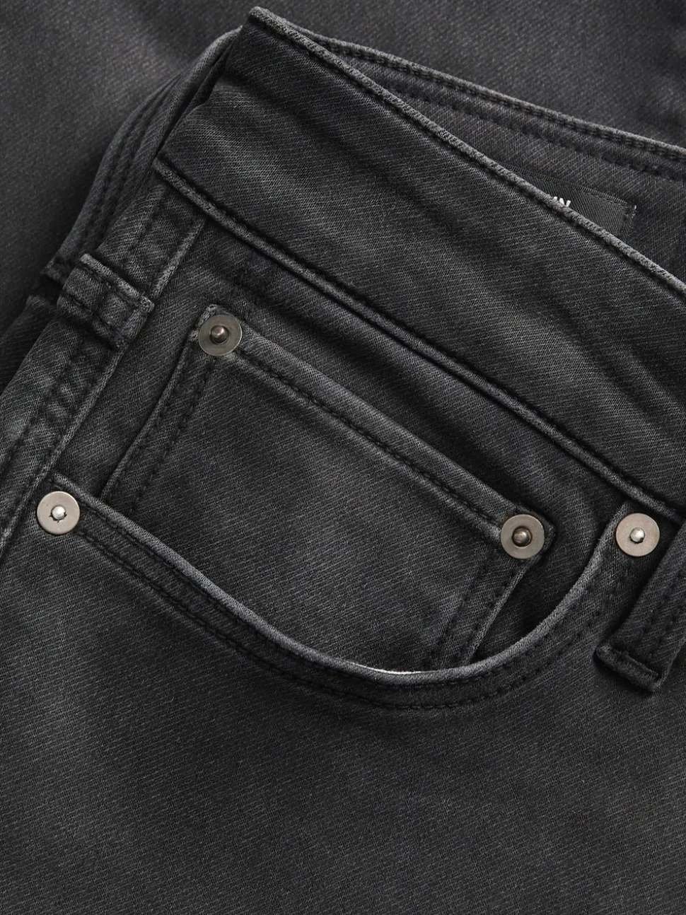 JACK & JONES Black Mike Slim Fit Jeans