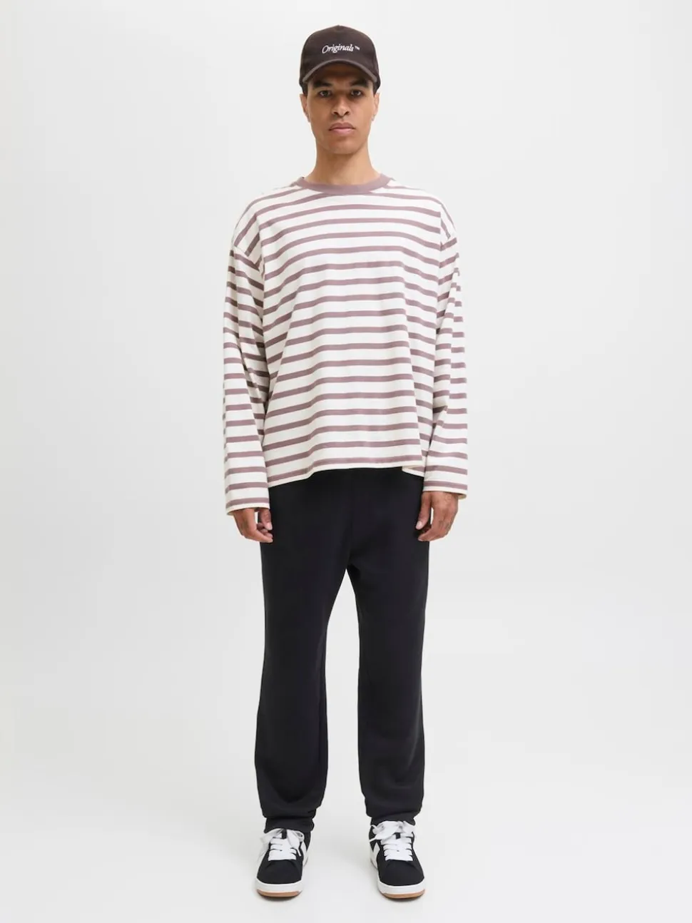 JACK & JONES Black Relaxed Fit Joggers