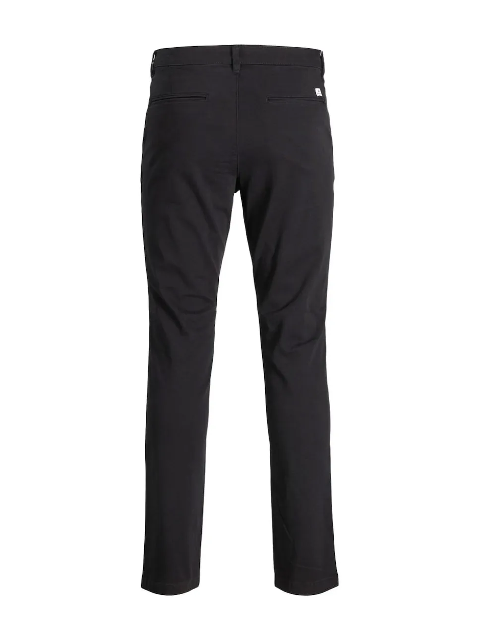 JACK & JONES Black Slim Fit Chino Trousers