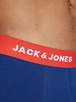 JACK & JONES Blue Boxer Shorts 5 Pack