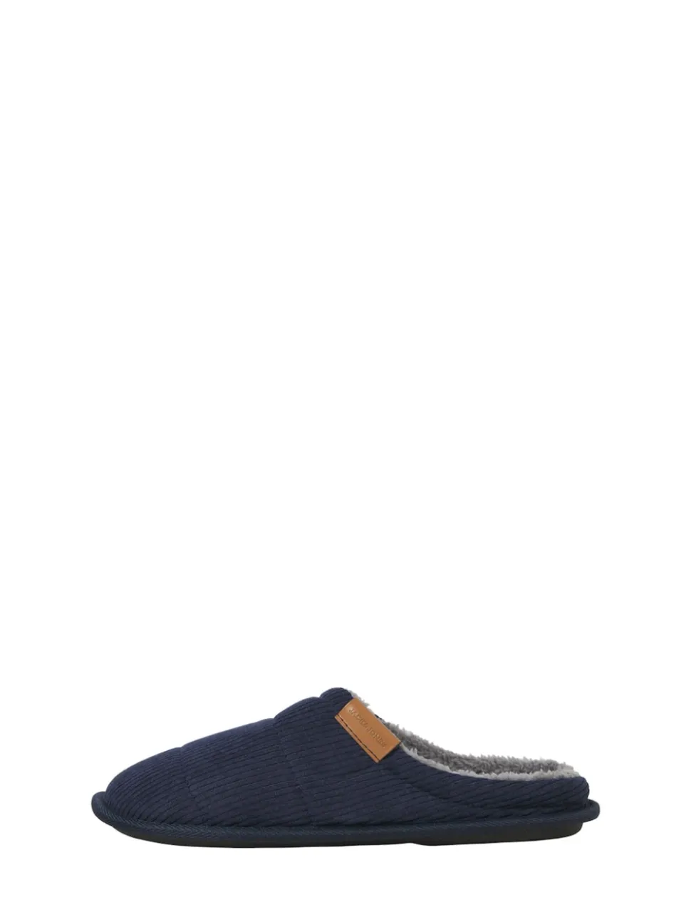 JACK & JONES Blue Corduroy Mule Slippers