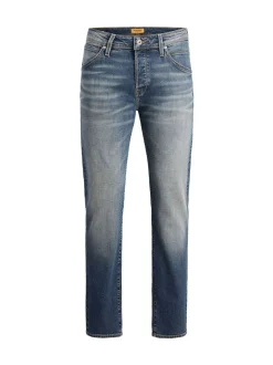 JACK & JONES Blue Mike Fox Tapered Fit Jeans