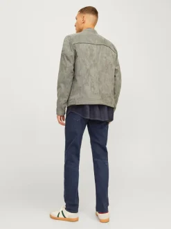 JACK & JONES Blue Mike Original Tapered Fit Jeans