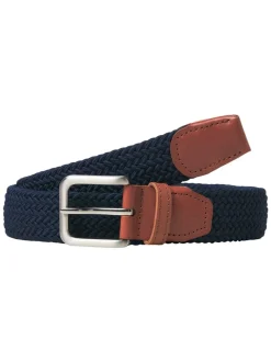 JACK & JONES Blue Woven Belt
