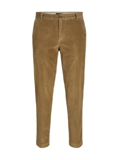 JACK & JONES Brown Corduroy Chino Trousers